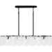 Quoizel - CAS543MBK - Five Light Linear Chandelier - Cassidy - Matte Black