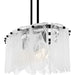 Quoizel - CAS543MBK - Five Light Linear Chandelier - Cassidy - Matte Black