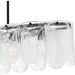 Quoizel - CAS543MBK - Five Light Linear Chandelier - Cassidy - Matte Black