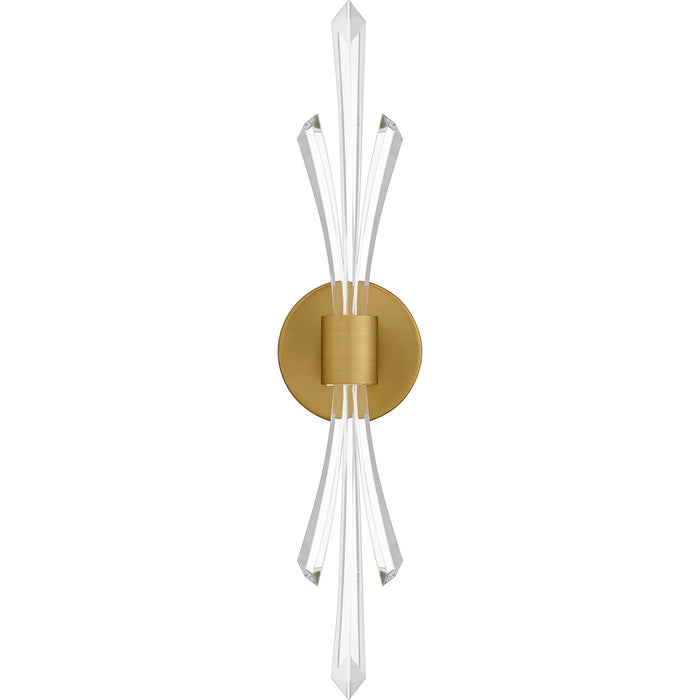 Quoizel - CCY8805BRG - LED Wall Sconce - Cecily - Brushed Gold