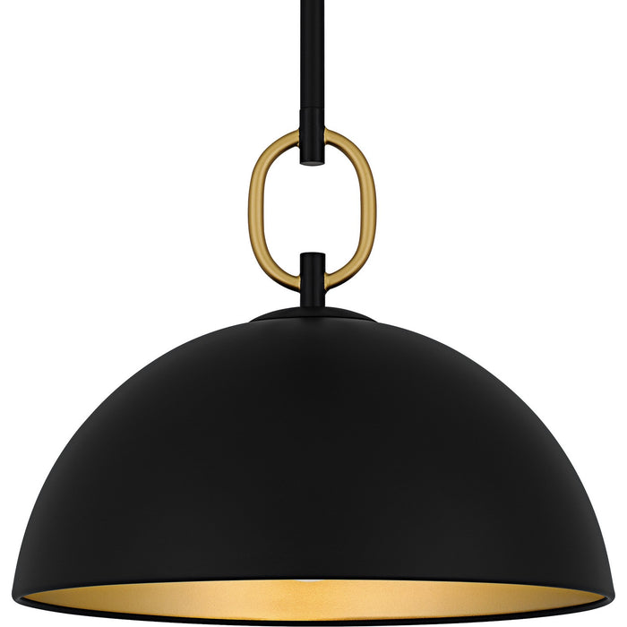Quoizel - CEO1812MBK - One Light Pendant - Cleo - Matte Black