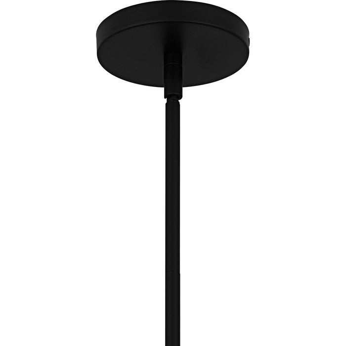 Quoizel - CEO1812MBK - One Light Pendant - Cleo - Matte Black