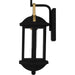 Quoizel - CFD8406MBK - One Light Outdoor Wall Lantern - Crestfield - Matte Black