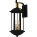 Quoizel - CFD8408MBK - Two Light Outdoor Wall Lantern - Crestfield - Matte Black