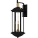 Quoizel - CFD8410MBK - Three Light Outdoor Wall Lantern - Crestfield - Matte Black