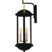 Quoizel - CFD8410MBK - Three Light Outdoor Wall Lantern - Crestfield - Matte Black