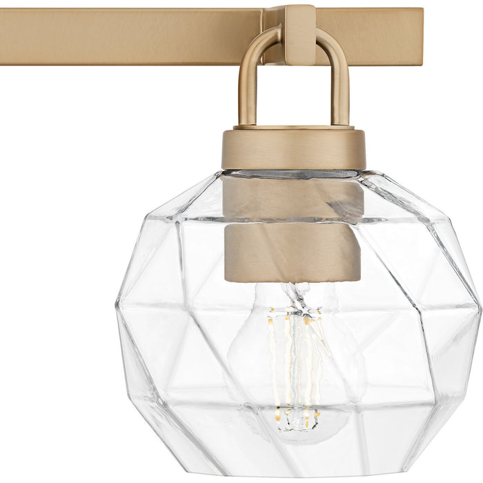 Quoizel - CIA8624BGD - Three Light Bath - Celina - Bronze Gold