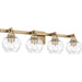 Quoizel - CIA8632BGD - Four Light Bath - Celina - Bronze Gold