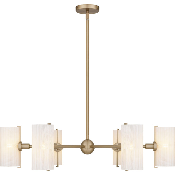 Quoizel - CRR5036BGD - Six Light Chandelier - Curran - Bronze Gold