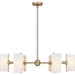 Quoizel - CRR5036BGD - Six Light Chandelier - Curran - Bronze Gold