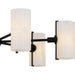 Quoizel - CRR5036MBK - Six Light Chandelier - Curran - Matte Black