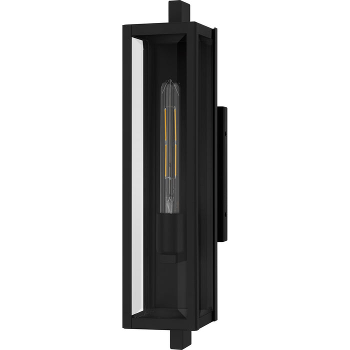 Quoizel - DLE8405MBK - One Light Outdoor Wall Lantern - Dale - Matte Black