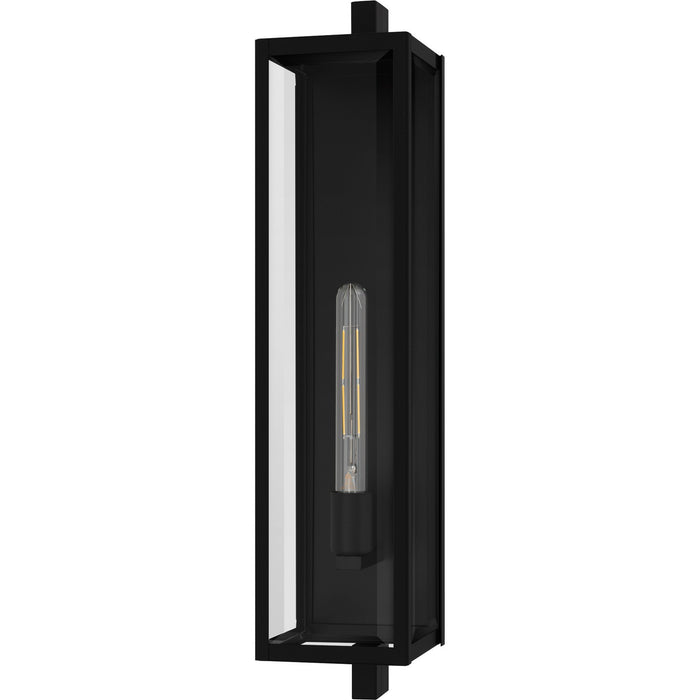 Quoizel - DLE8406MBK - One Light Outdoor Wall Lantern - Dale - Matte Black