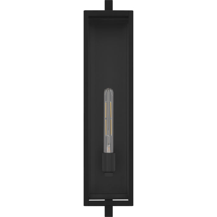 Quoizel - DLE8406MBK - One Light Outdoor Wall Lantern - Dale - Matte Black