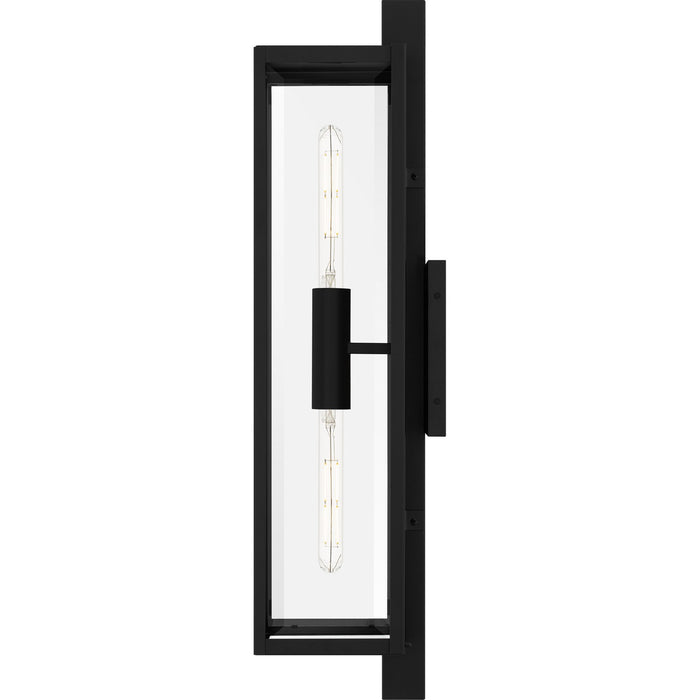 Quoizel - DLE8407MBK - Two Light Outdoor Wall Lantern - Dale - Matte Black