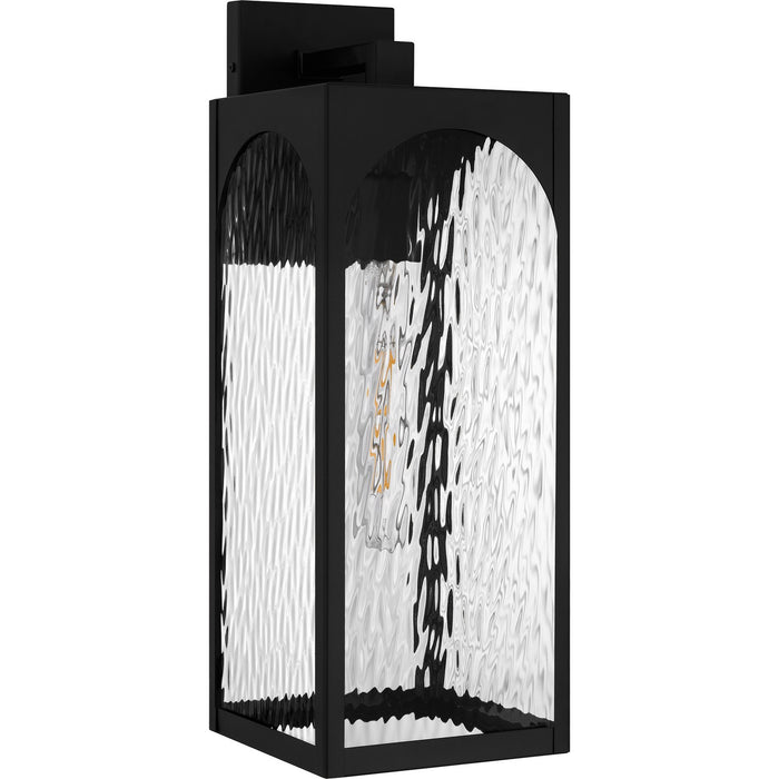 Quoizel - DLG8407MBK - One Light Outdoor Wall Lantern - Dallington - Matte Black