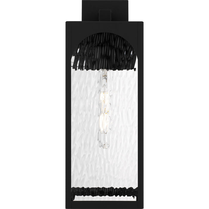 Quoizel - DLG8407MBK - One Light Outdoor Wall Lantern - Dallington - Matte Black