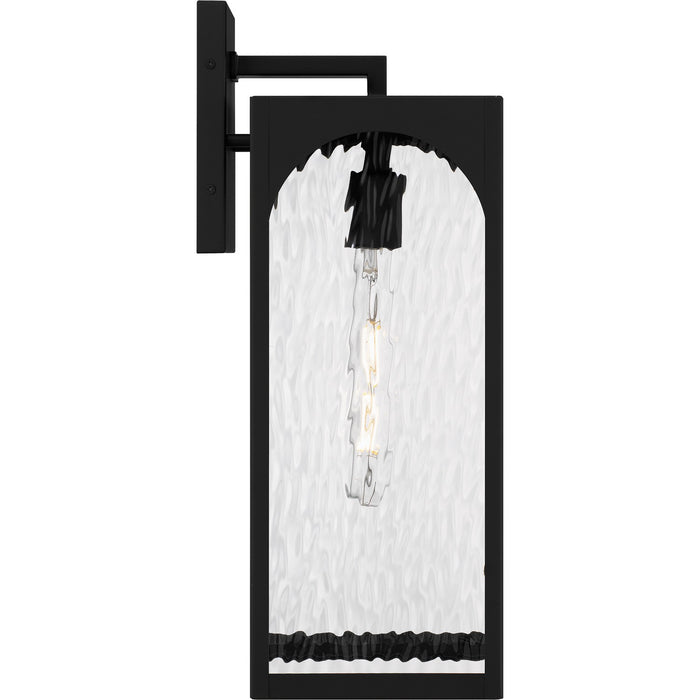 Quoizel - DLG8407MBK - One Light Outdoor Wall Lantern - Dallington - Matte Black