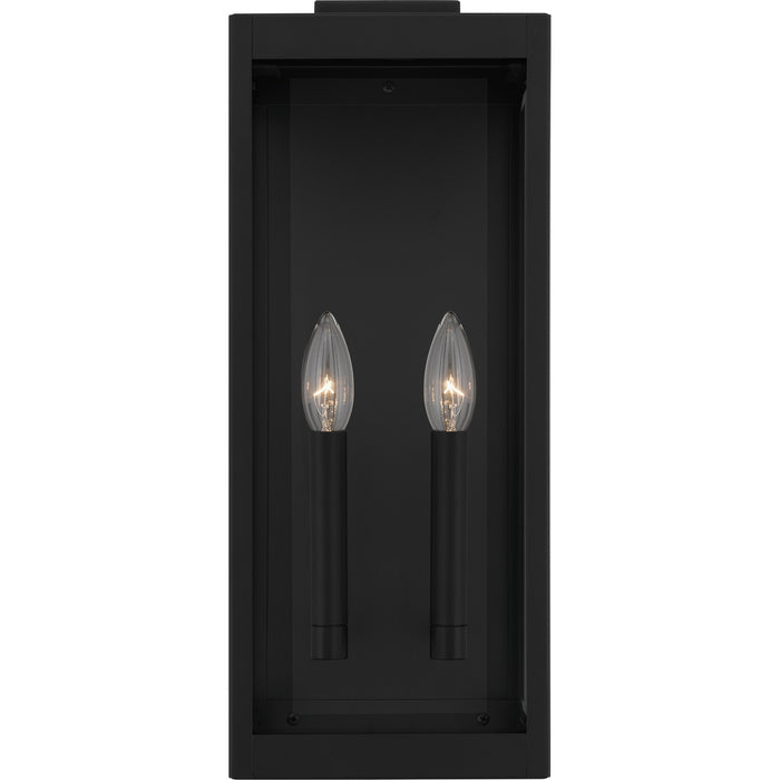 Quoizel - EVR8407EK - Two Light Outdoor Wall Lantern - Eastover - Earth Black