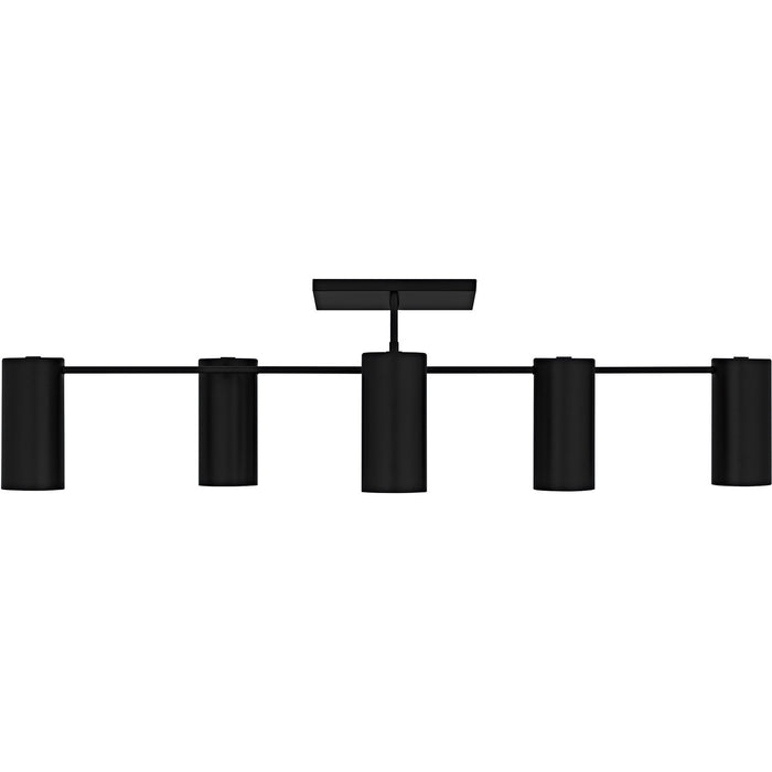 Quoizel - FLD1750MBK - Six Light Semi-Flush Mount - Foreland - Matte Black