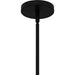 Quoizel - FRK1812MBK - Three Light Pendant - Frankie - Matte Black