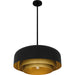 Quoizel - FRK2822MBK - Four Light Pendant - Frankie - Matte Black
