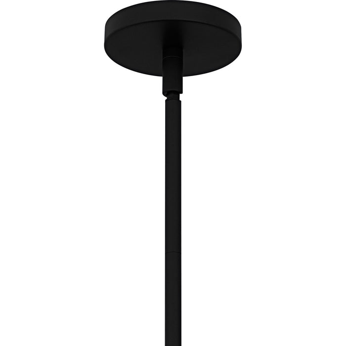 Quoizel - FRK2822MBK - Four Light Pendant - Frankie - Matte Black