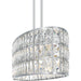 Quoizel - GIB542C - Five Light Linear Chandelier - Gibson - Polished Chrome
