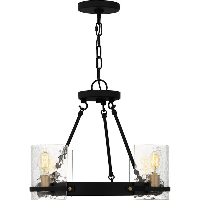 Quoizel - GLC5020MBK - Four Light Chandelier - Gloucester - Matte Black