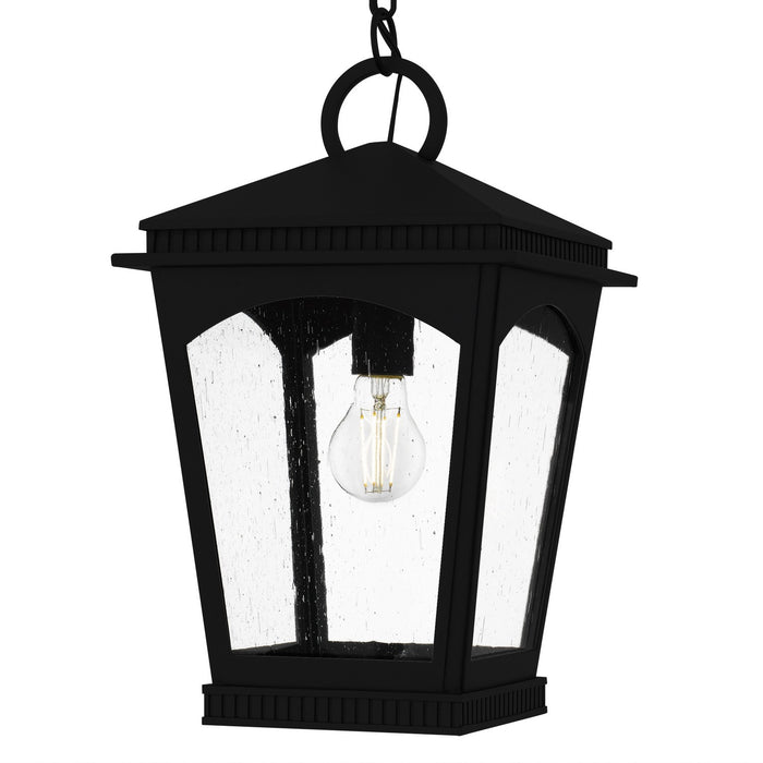 Quoizel - HUK1910EK - One Light Outdoor Hanging Lantern - Huck - Earth Black