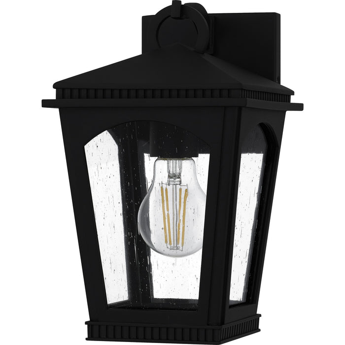 Quoizel - HUK8406EK - One Light Outdoor Wall Lantern - Huck - Earth Black