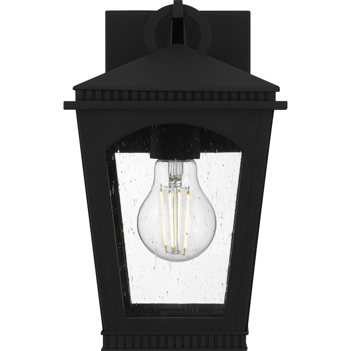 Quoizel - HUK8406EK - One Light Outdoor Wall Lantern - Huck - Earth Black
