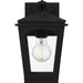 Quoizel - HUK8406EK - One Light Outdoor Wall Lantern - Huck - Earth Black