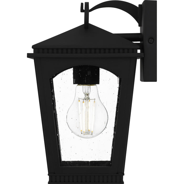 Quoizel - HUK8406EK - One Light Outdoor Wall Lantern - Huck - Earth Black