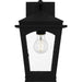 Quoizel - HUK8408EK - One Light Outdoor Wall Lantern - Huck - Earth Black