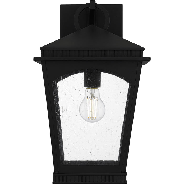 Quoizel - HUK8410EK - One Light Outdoor Wall Lantern - Huck - Earth Black