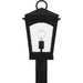 Quoizel - HUK9010EK - One Light Outdoor Post Lantern - Huck - Earth Black