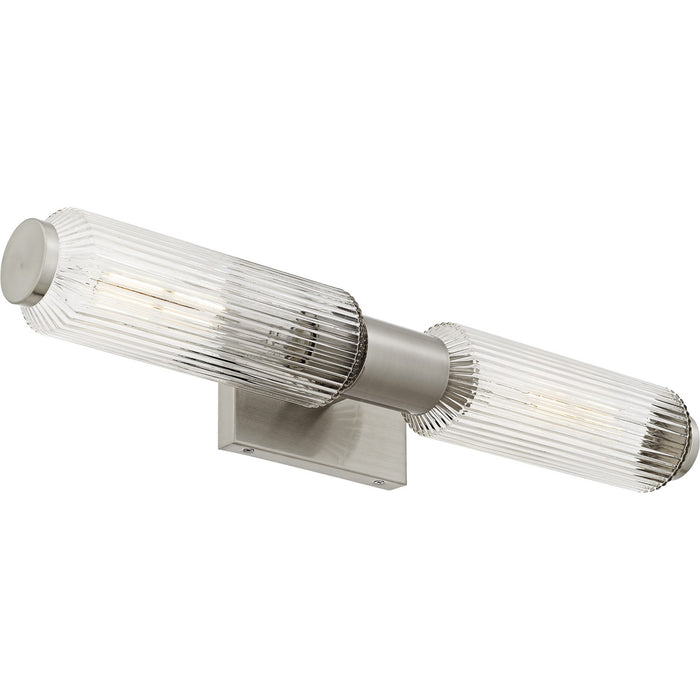 Quoizel - HWS8524BN - Two Light Bath - Hawes - Brushed Nickel