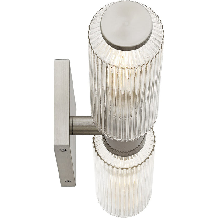 Quoizel - HWS8524BN - Two Light Bath - Hawes - Brushed Nickel