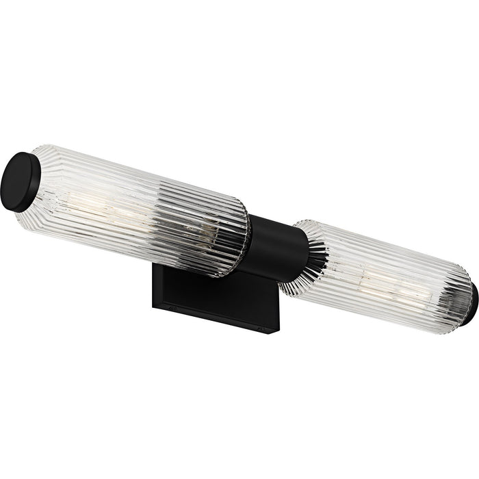 Quoizel - HWS8524MBK - Two Light Bath - Hawes - Matte Black