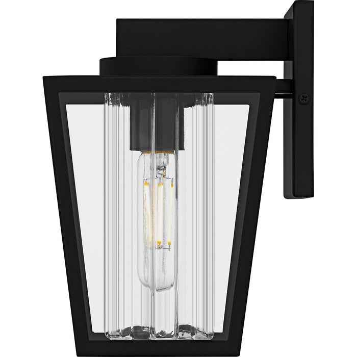 Quoizel - JET8307MBK - One Light Outdoor Wall Lantern - Jett - Matte Black
