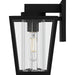 Quoizel - JET8307MBK - One Light Outdoor Wall Lantern - Jett - Matte Black