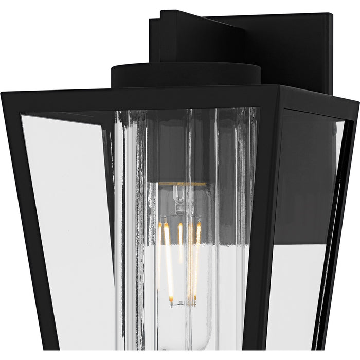 Quoizel - JET8307MBK - One Light Outdoor Wall Lantern - Jett - Matte Black