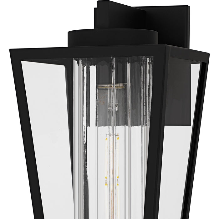 Quoizel - JET8407MBK - One Light Outdoor Wall Lantern - Jett - Matte Black