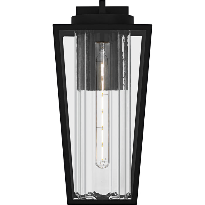 Quoizel - JET8409MBK - One Light Outdoor Wall Lantern - Jett - Matte Black