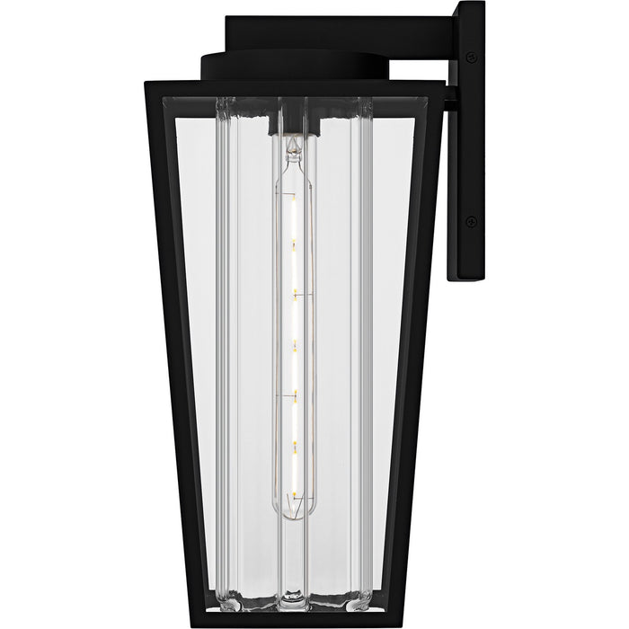 Quoizel - JET8409MBK - One Light Outdoor Wall Lantern - Jett - Matte Black