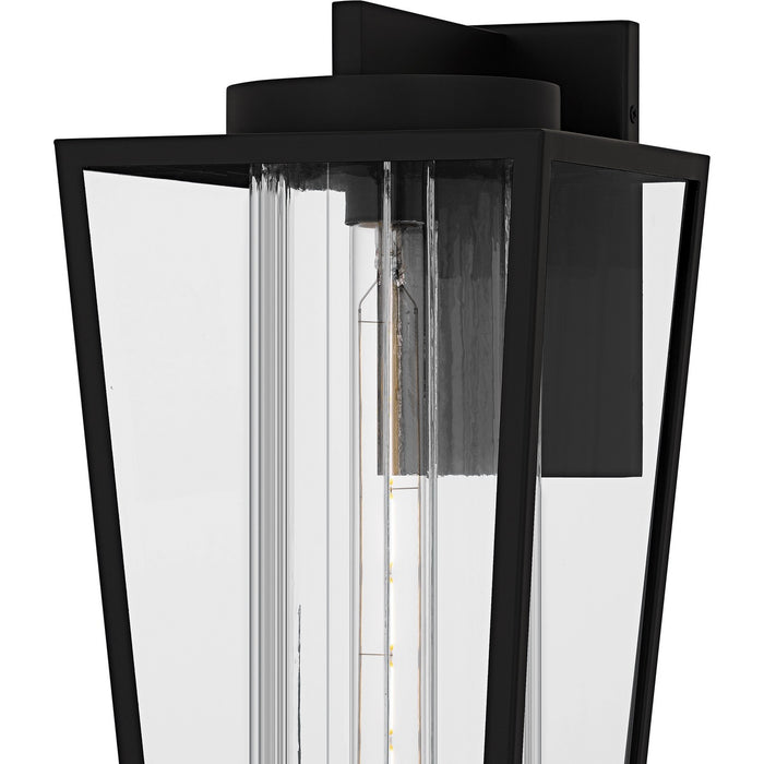 Quoizel - JET8409MBK - One Light Outdoor Wall Lantern - Jett - Matte Black