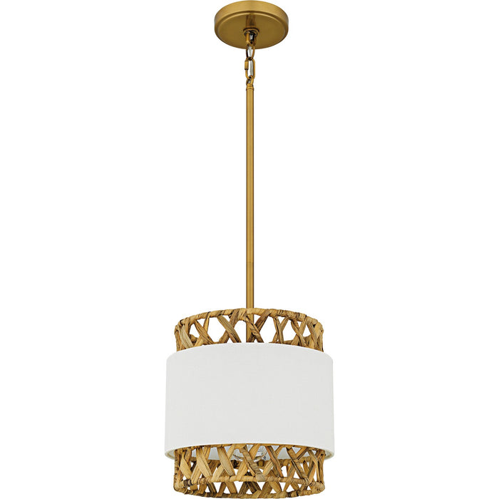 Quoizel - KAT1510BRG - One Light Mini Pendant - Kate - Brushed Gold