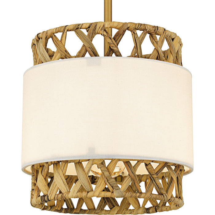 Quoizel - KAT1510BRG - One Light Mini Pendant - Kate - Brushed Gold