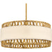 Quoizel - KAT2824BRG - Five Light Pendant - Kate - Brushed Gold